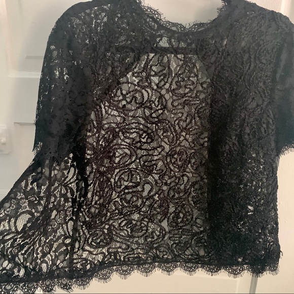Anne Klein Lace Top - Picture 6 of 9